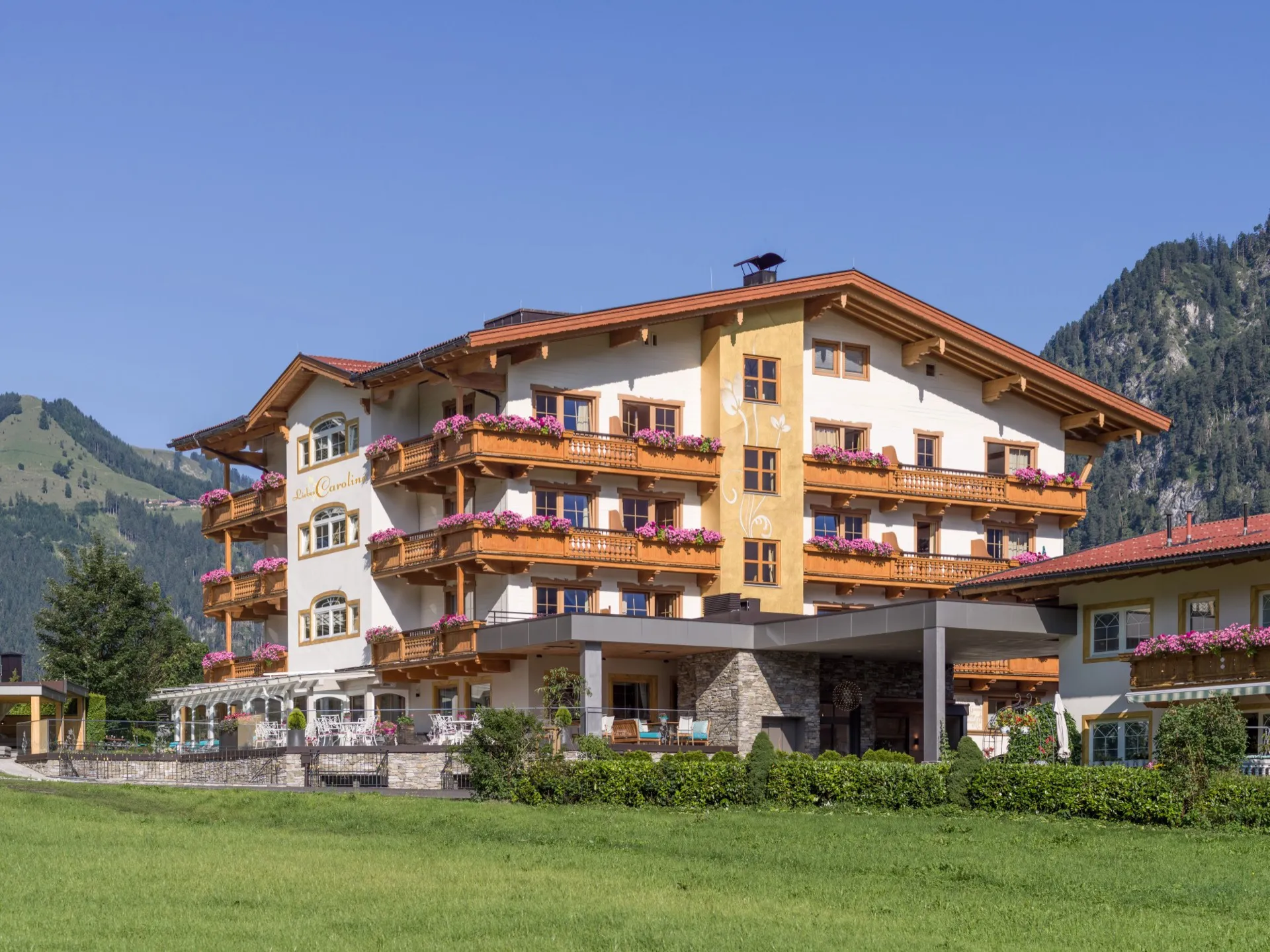 Aussenansicht Hotel Liebes Caroline