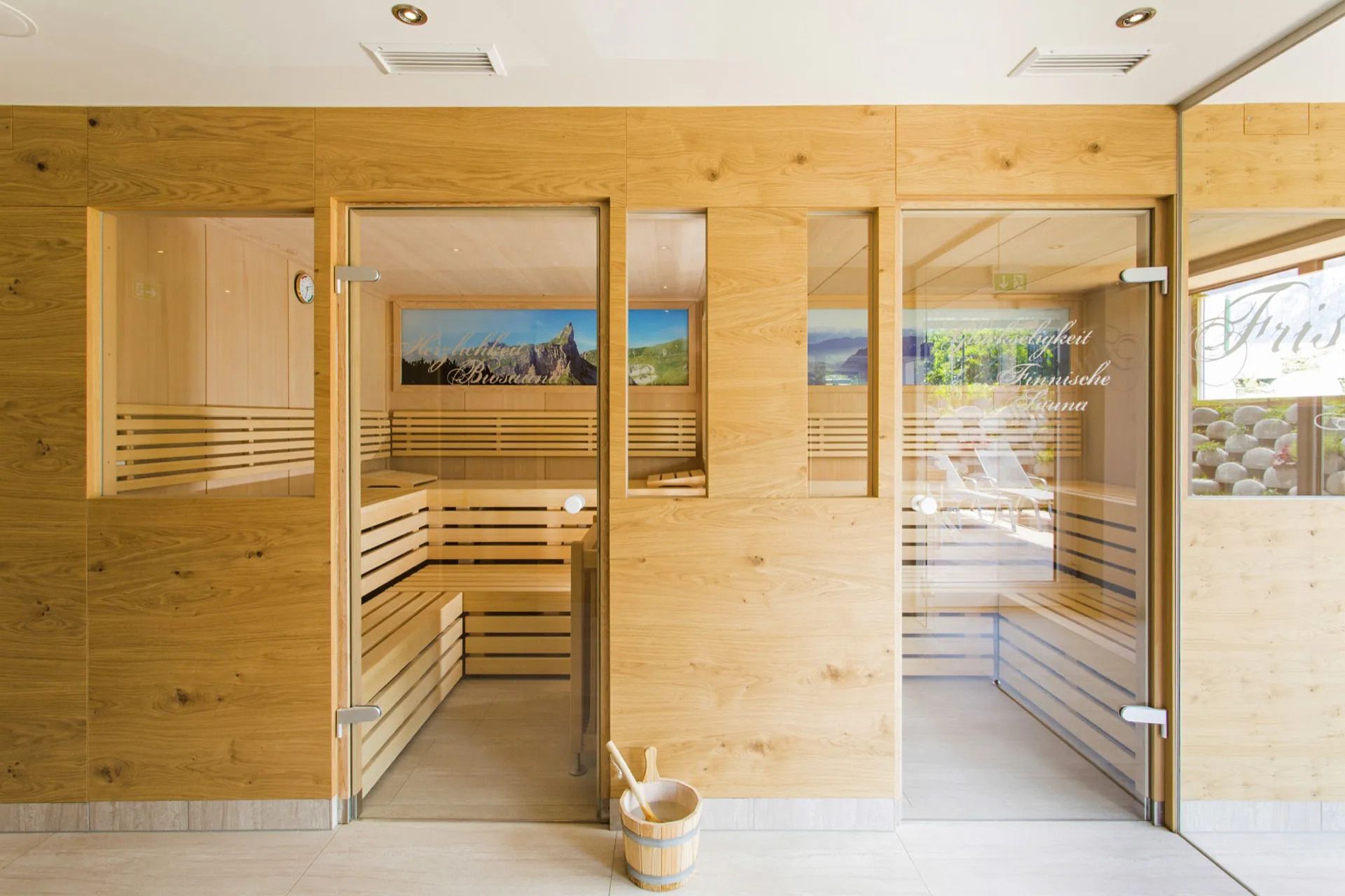 Bio- und Finnische Sauna in der Wohlfühloase