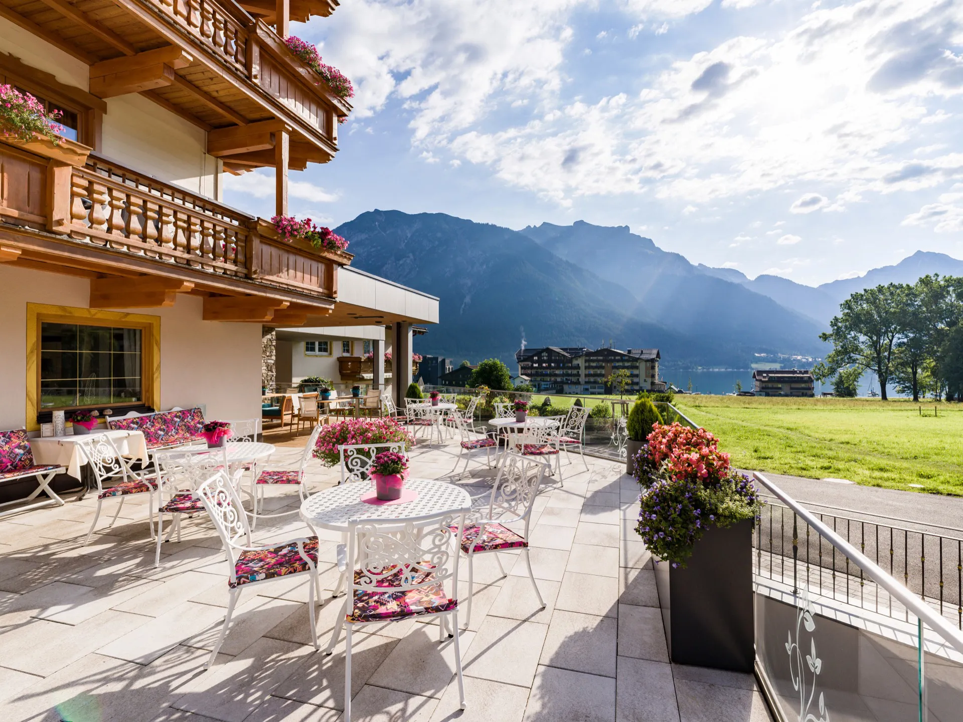 Aussenansicht Hotel Liebes Caroline in Pertisau